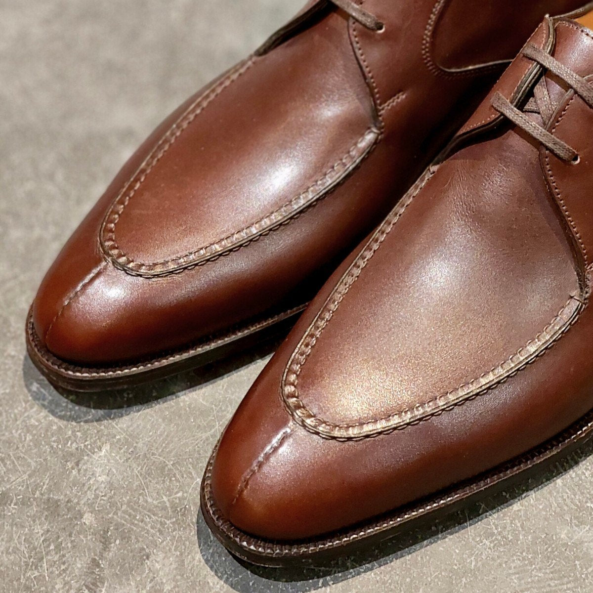 希少 新品未使用【JOHN LOBB】ジョンロブ ポートマン Uチップ カーフ ブラウン サイズUK6.5D 7000ラスト