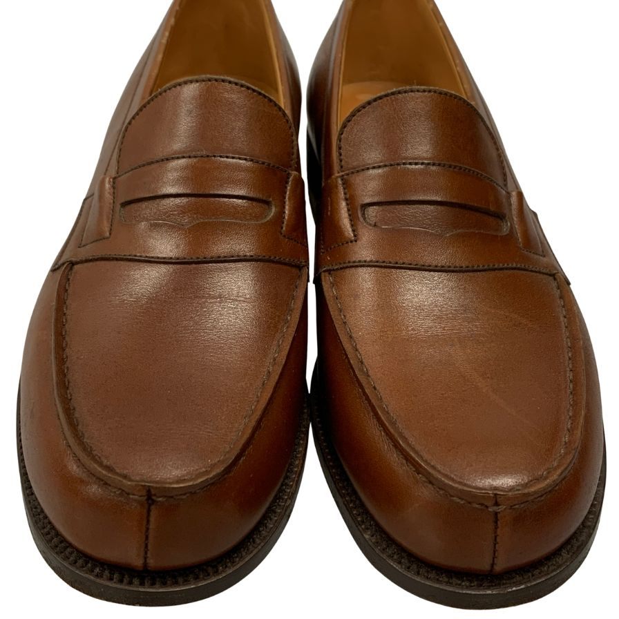 【J.M.WESTON】ジェイエムウエストン 180 ローファー ボックスカーフ ブラウン（茶系） サイズ UK4.5D ラスト