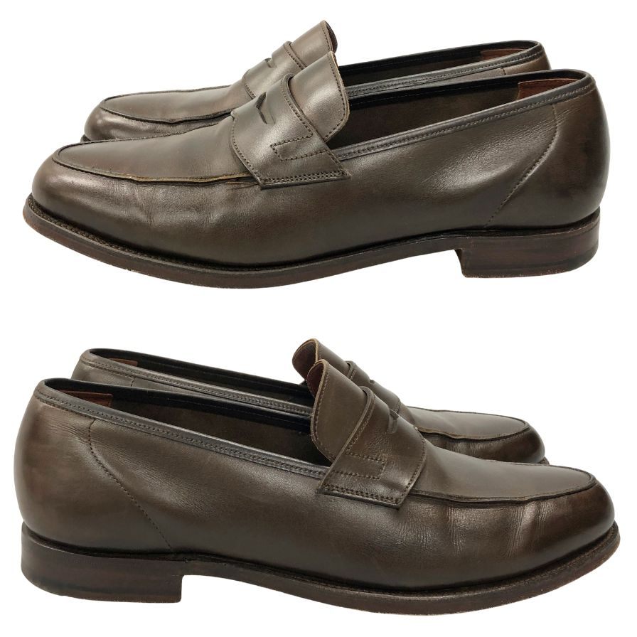 【CROCKETT&JONES】クロケット&ジョーンズ  ビジネスシューズ カーフ ブラウン（茶系） サイズ UK7.5F ラスト
