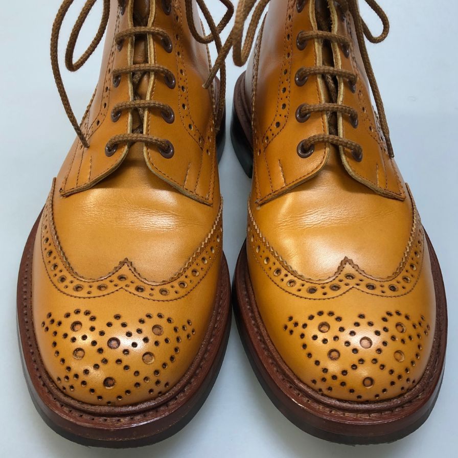 【Tricker’s】トリッカーズ M2508 ブーツ  ベージュ サイズ UK9 ラスト