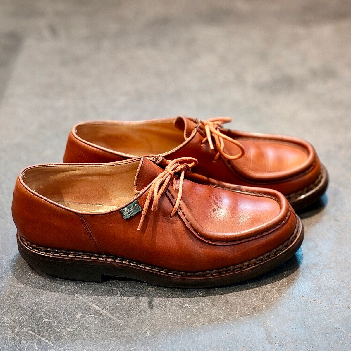 【Paraboot】パラブーツ ミカエル チロリアン リスレザー マロン サイズ41 参考定価￥94,600-