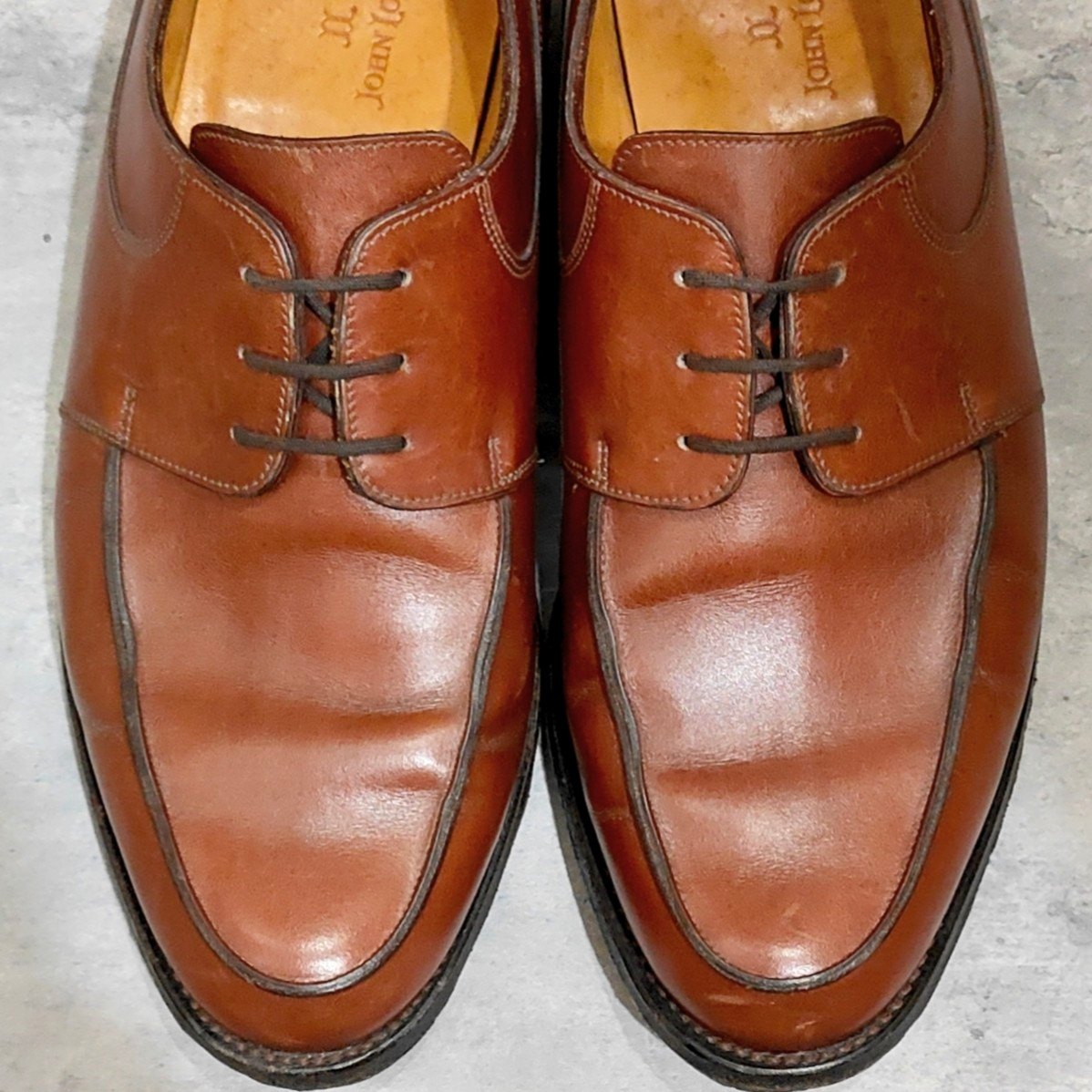 【JOHN LOBB】ジョンロブ ドンカスター Uチップ カーフ ブラウン サイズUK8.5EE 6000ラスト