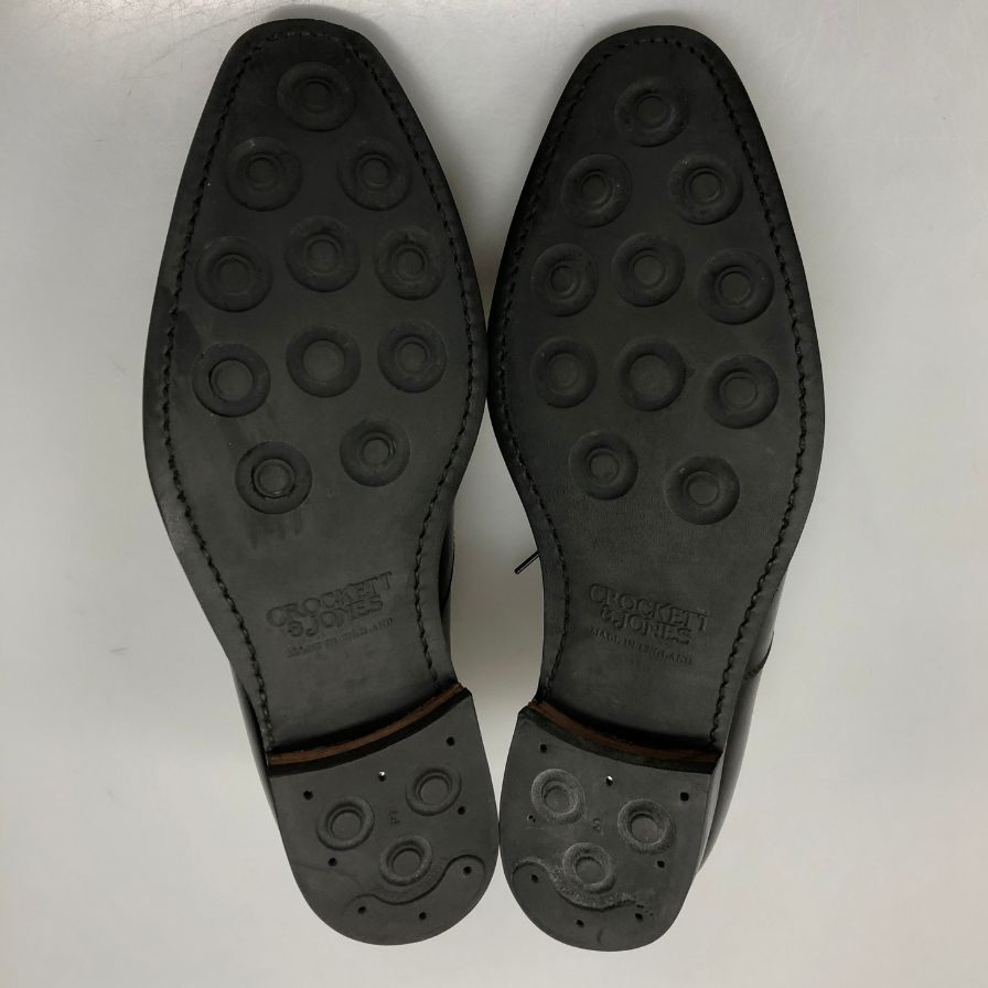【CROCKETT&JONES】クロケット&ジョーンズ  ビジネスシューズ  ブラック（黒） サイズ 7E 348ラスト