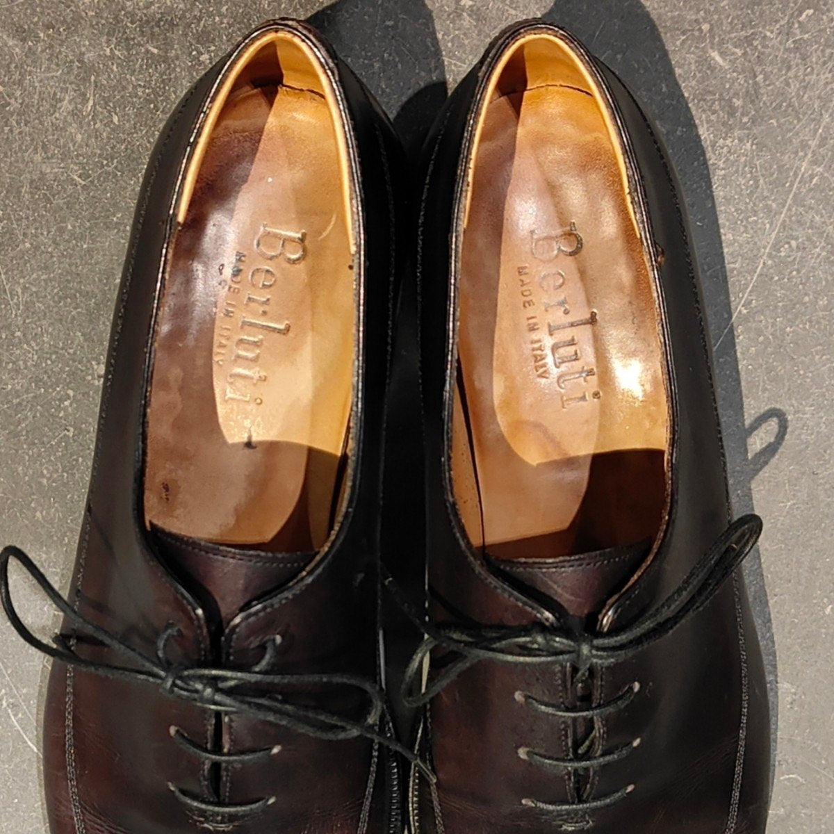 Berluti】ベルルッティ ウイングチップ カーフ ブラウンパティーヌ