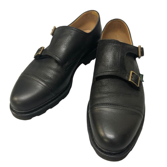 【Paraboot】パラブーツ ウィリアム ダブルモンク リスレザー ブラック サイズUK8 メンズ