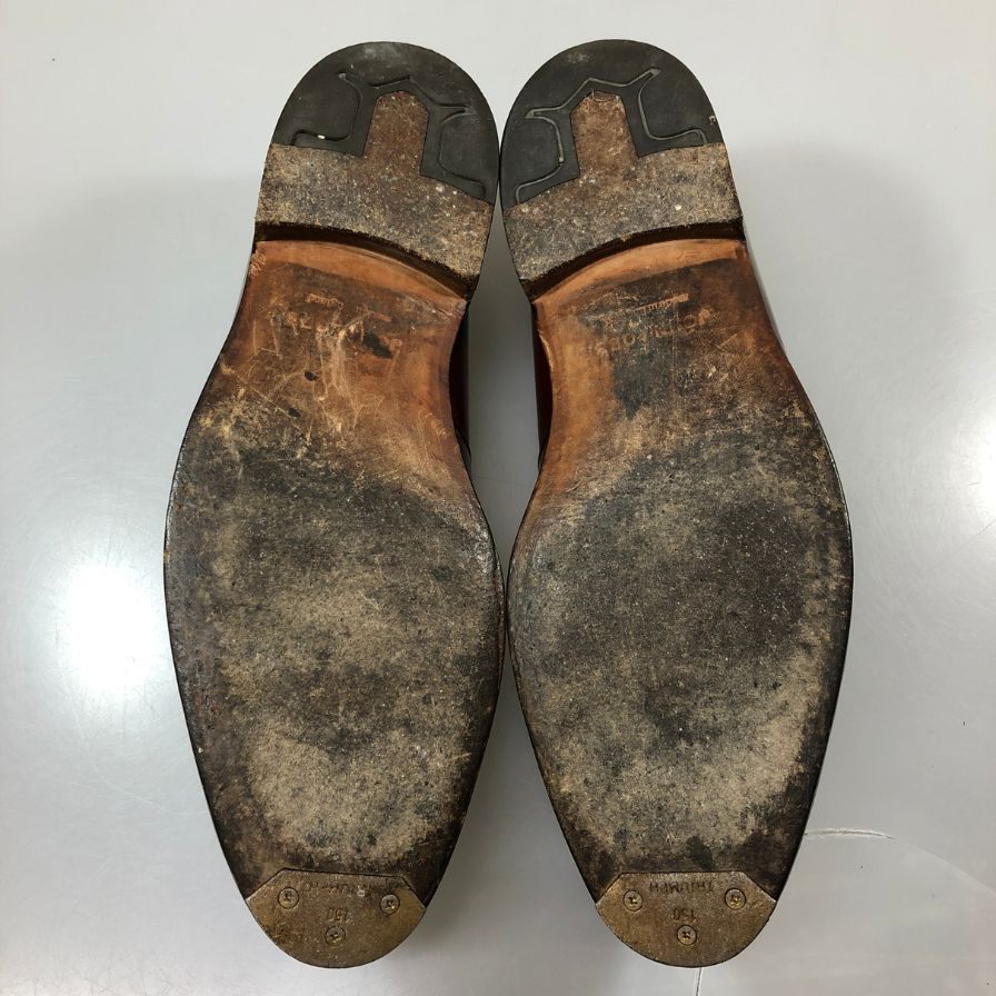 【JOHN LOBB】ジョンロブ フェンコート コインローファー メンズ サイズ7.5E ブラウン