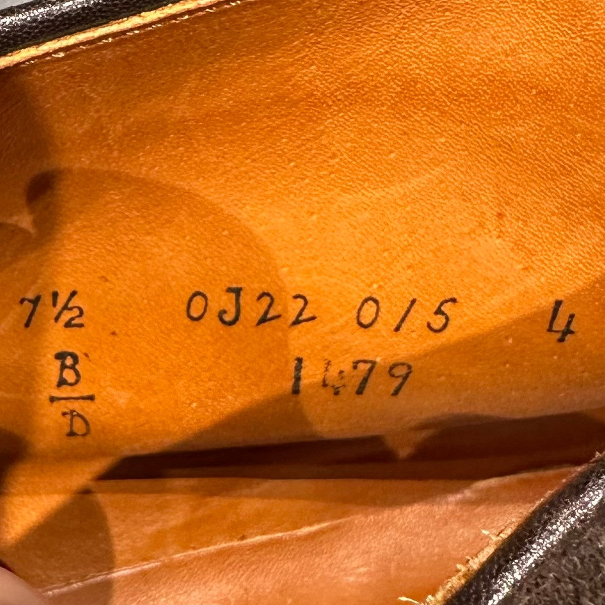 使用数回【ALDEN】オールデン 1479 チャッカブーツ バリーラスト ブラウン サイズ7.5 バリーラスト