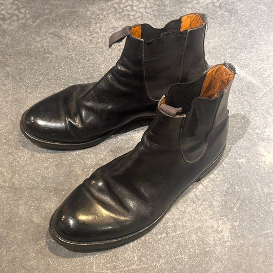 【PARABOOT】パラブーツ  サイドゴアブーツ カーフ ブラック サイズ44