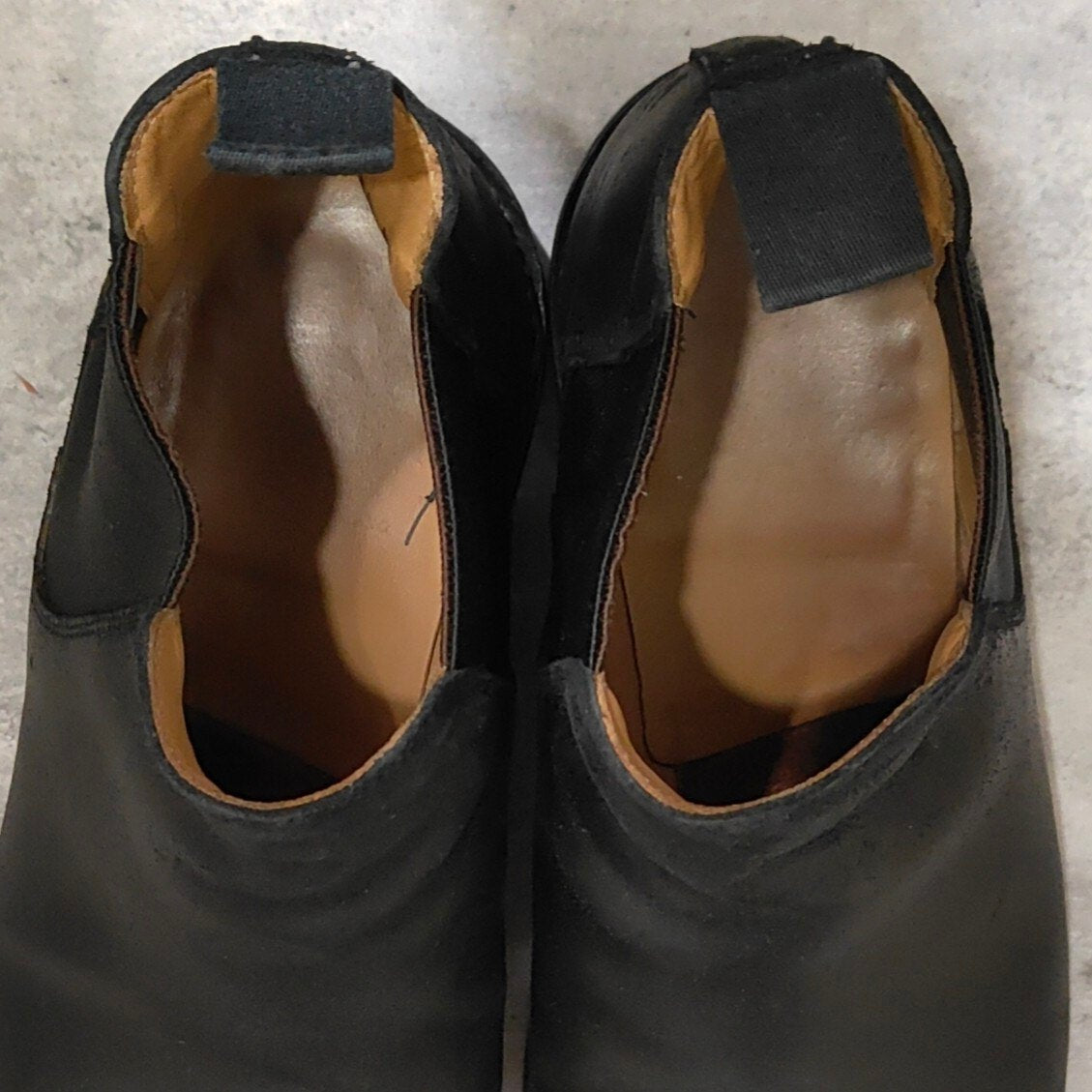【Crockett & Jones】クロケット＆ジョーンズ チェルシー5 サイドゴアブーツ ラフアウトスエード ブラック サイズUK8E 335ラスト