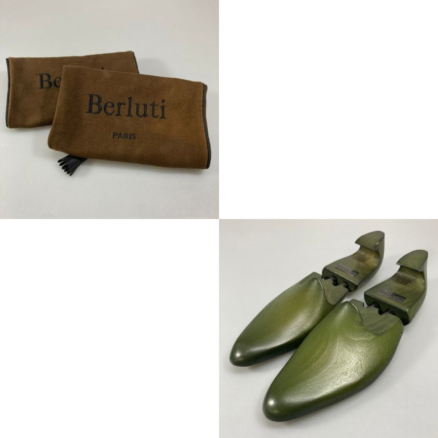 オンライン限定】【BERLUTI】ベルルッティ レザーシューズ スクエア