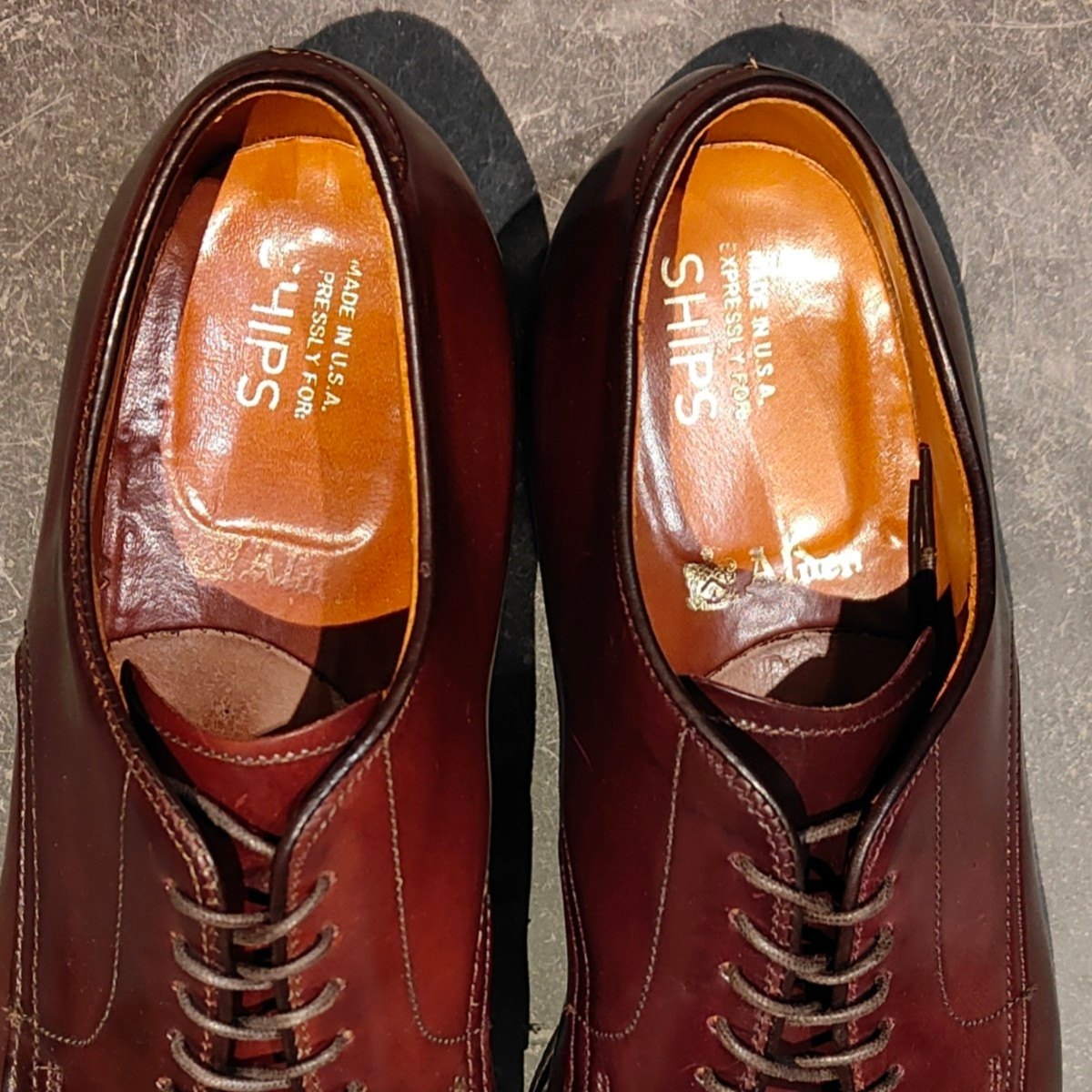 ALDEN】オールデン 54321 Vチップ コードバン ダークバーガンディ US8D