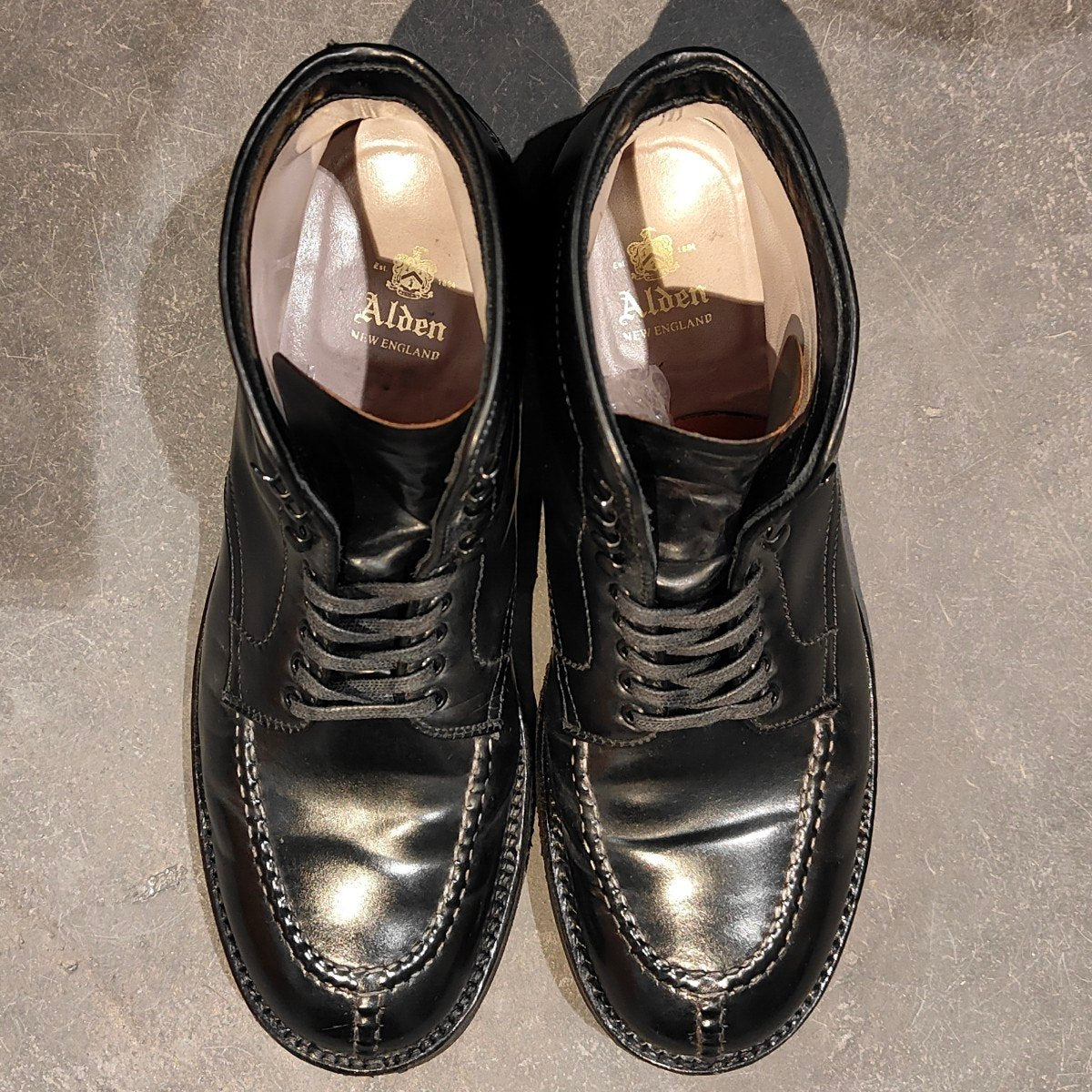 使用数回【ALDEN】オールデン 4545H R品 NST タンカーブーツ コード