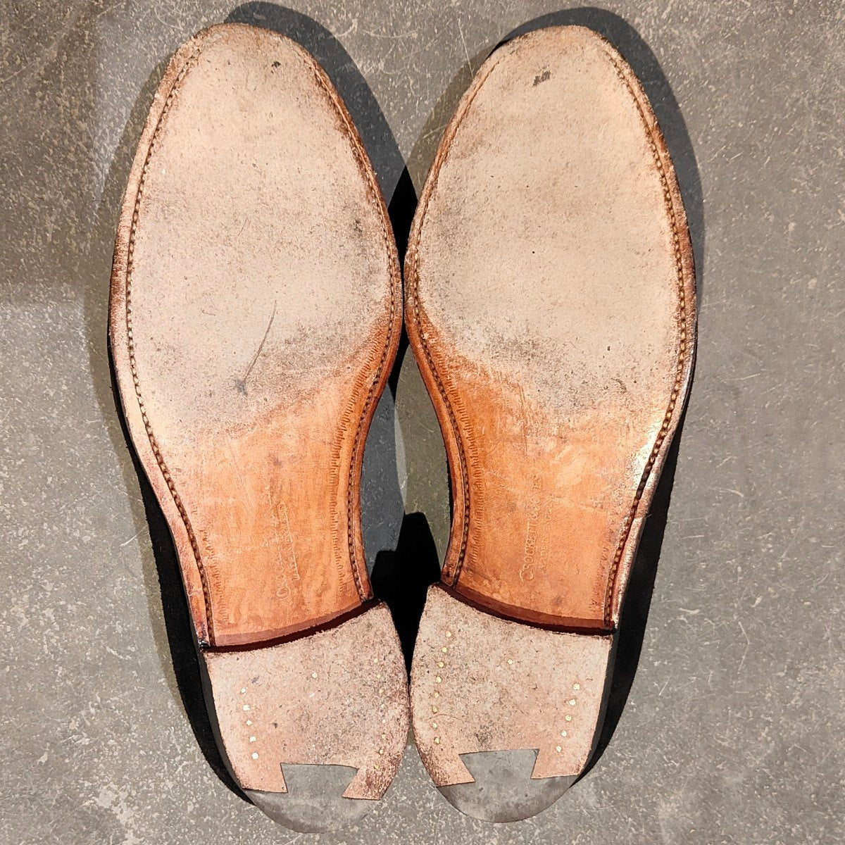 美品【CROCKETT&JONES】クロケット&ジョーンズ ビームスF別注 チェスター タッセルローファー ウイングチップ スエード ブラック サイズ UK7.5E
