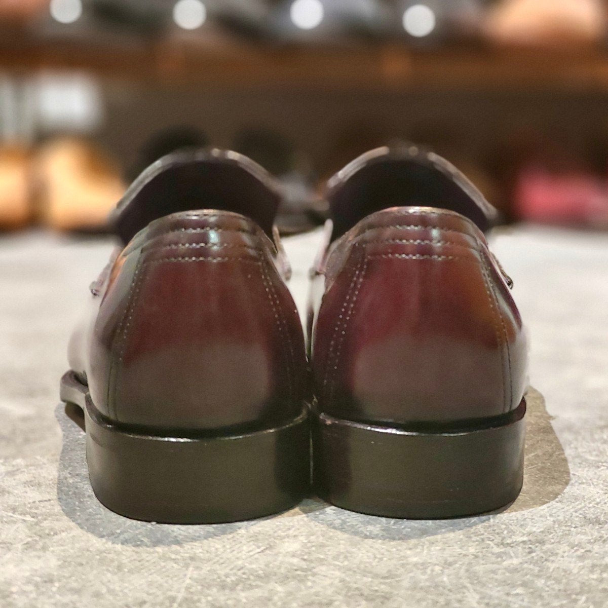 極美品【BERLUTI】ベルルッティ 1123 アンディ カーフ パティーヌ パープル サイズ UK6