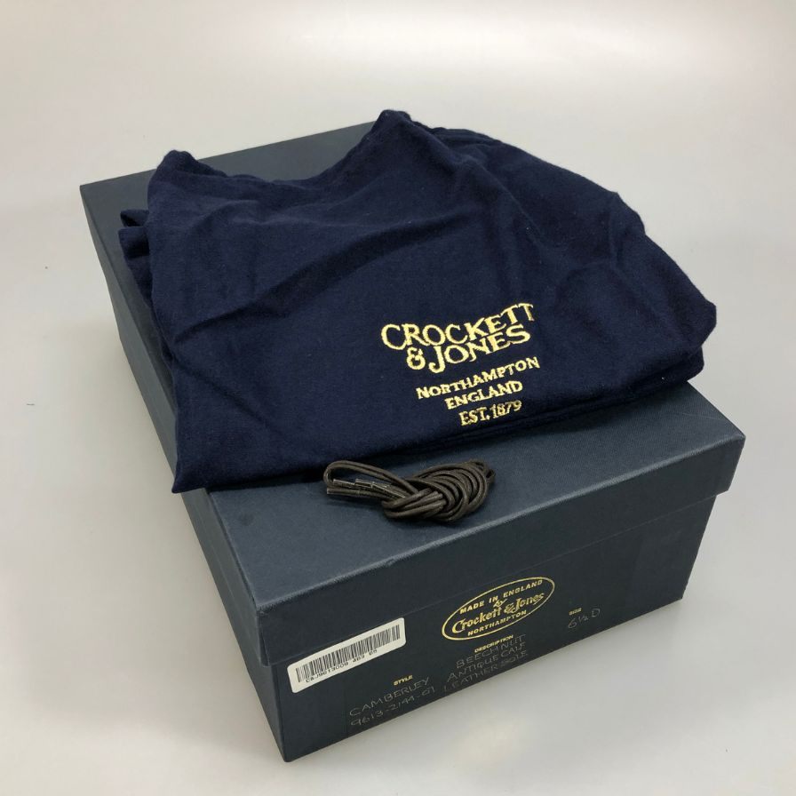 【Crockett & Jones】クロケット＆ジョーンズ  ブーツ  ブラウン（茶系） サイズ 6.5 ラスト