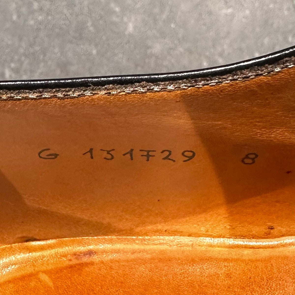 【TANINO CRISCI】タニノクリスチー シングルモンク 131f29 カーフ ブラック サイズUK8