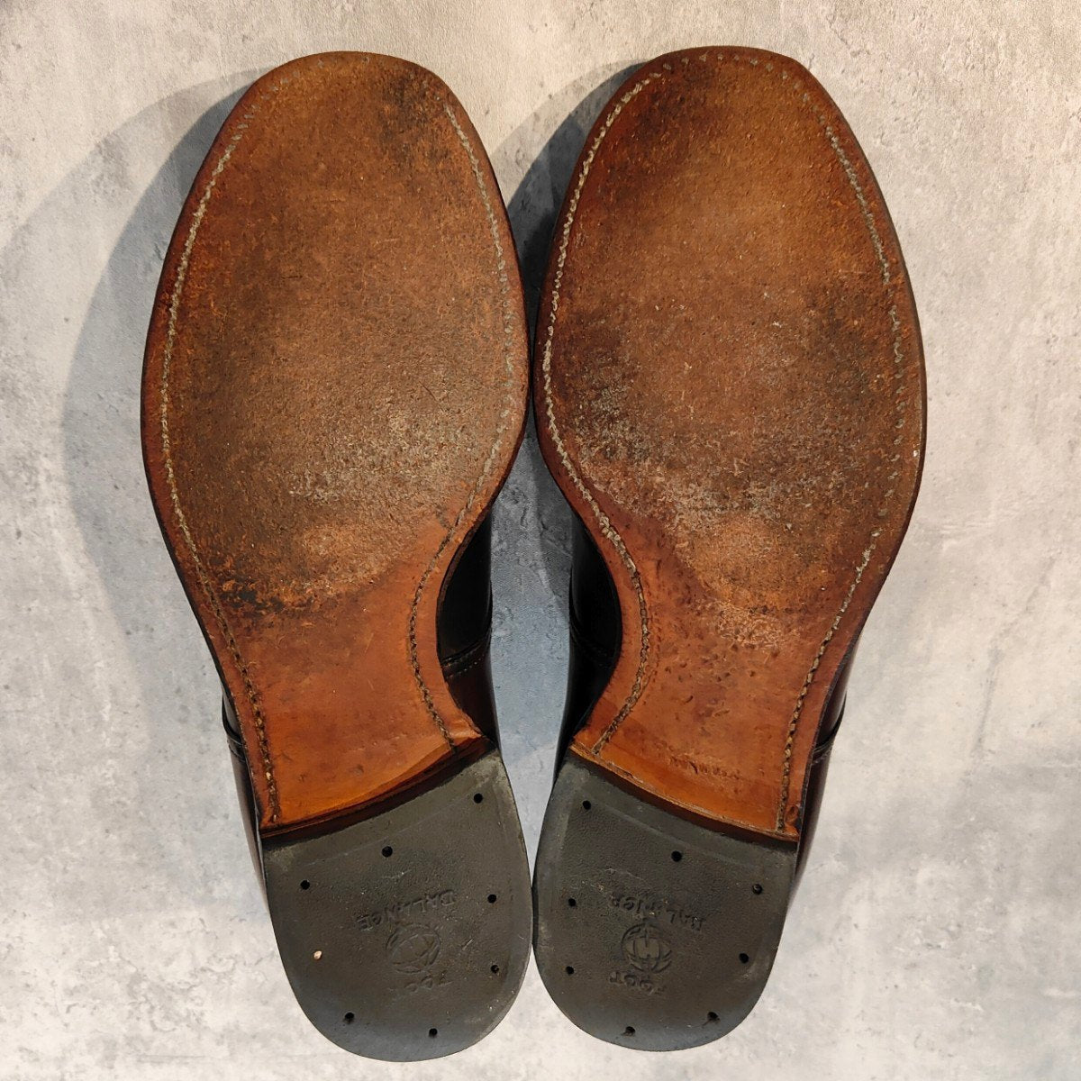 【ALDEN】オールデン 54321 Vチップ コードバン ダークバーガンディ US6.5D モディファイドラスト 参考定価￥234,300-