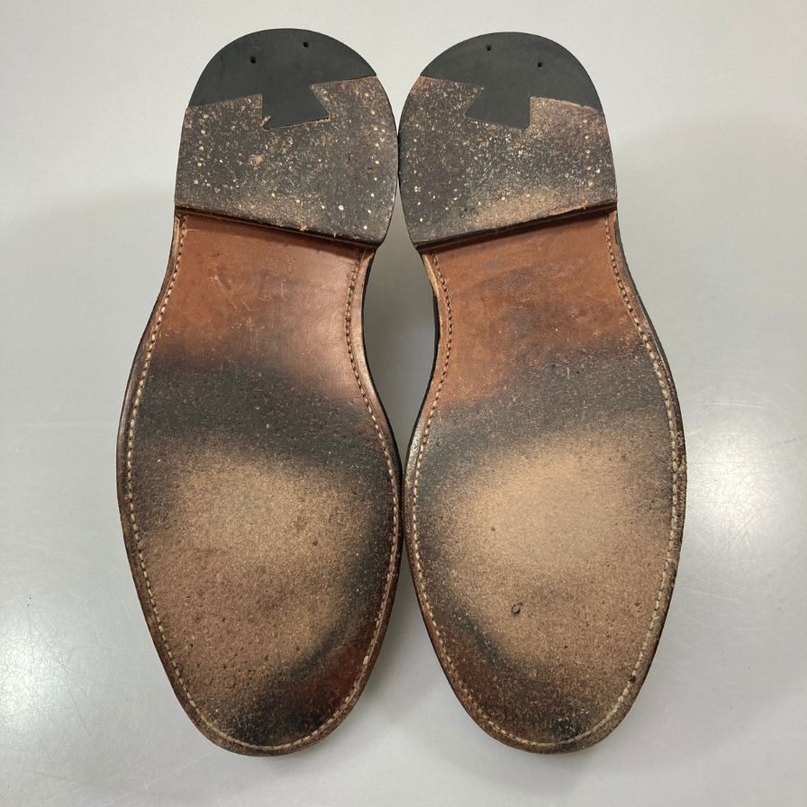 【ALDEN】オールデン レザーソウル 別注 レザーシューズ 95273 クロムエクセル レザー バリーラスト ブラック US7.5E