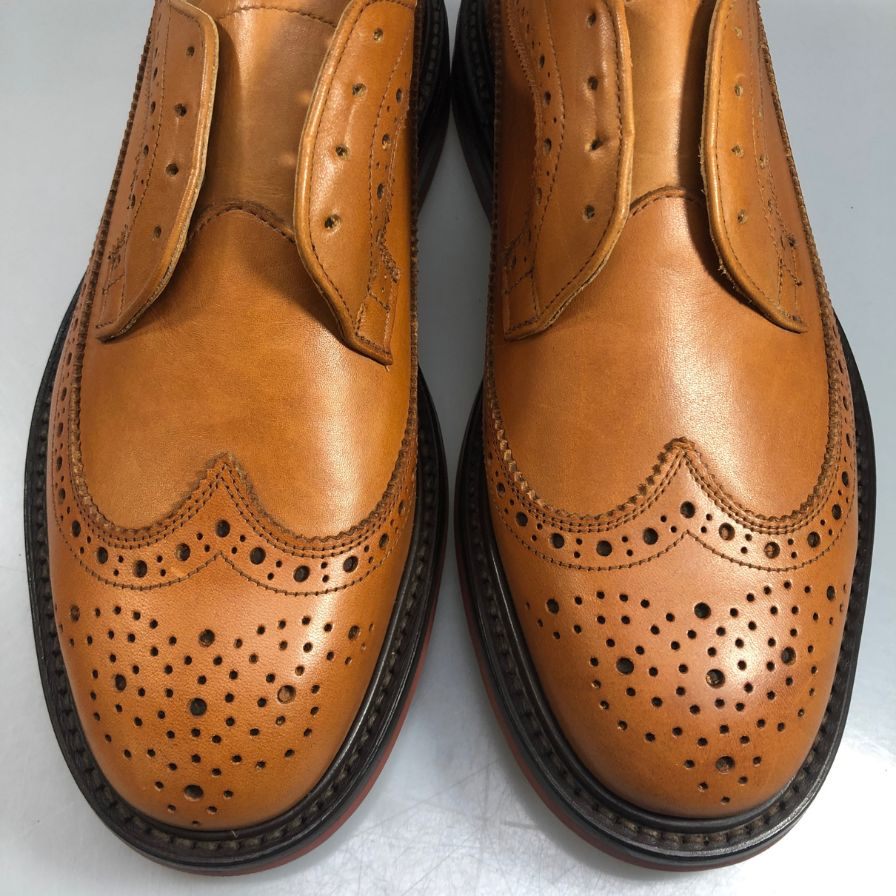 【オンライン限定】【Tricker`s】トリッカーズ レザーシューズ リチャード ウィングチップ ブラウン系 G5164 メンズ サイズ7.5 RICHARD
