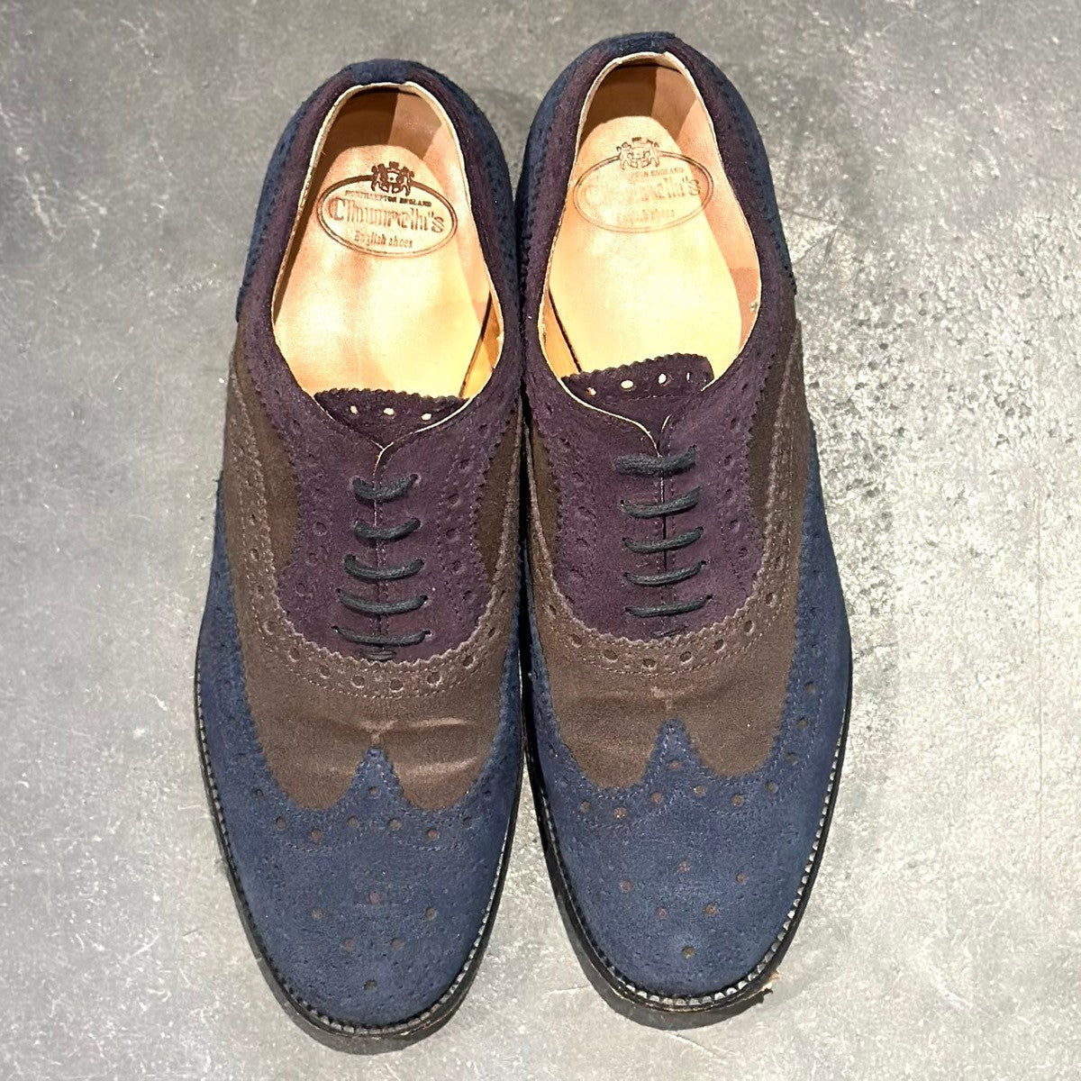 極美品【church's】チャーチ バーウッド  CAROL R  スエード ブラウン  サイズ 37 81ラスト