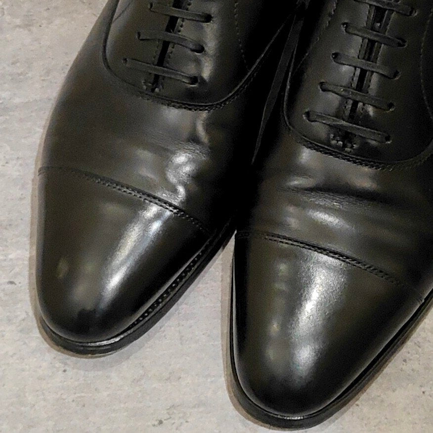 【JOHN LOBB】ジョンロブ シティ2 ストレートチップ カーフ ブラック サイズUK5.5E 7000ラスト