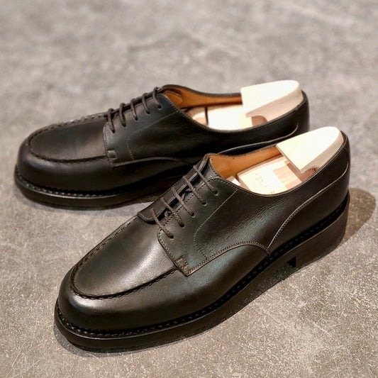 極美品 【J.M.WESTON】ジェイエムウエストン 641 ゴルフ Uチップ ボックスカーフ ブラック サイズ UK5.5D 31ラスト 参考定価￥176,000-