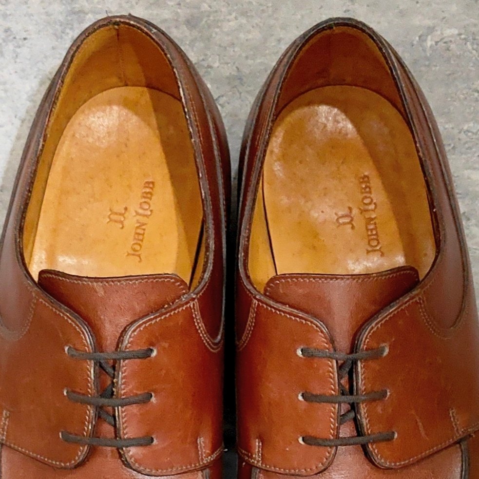 【JOHN LOBB】ジョンロブ ドンカスター Uチップ カーフ ブラウン サイズUK8.5EE 6000ラスト