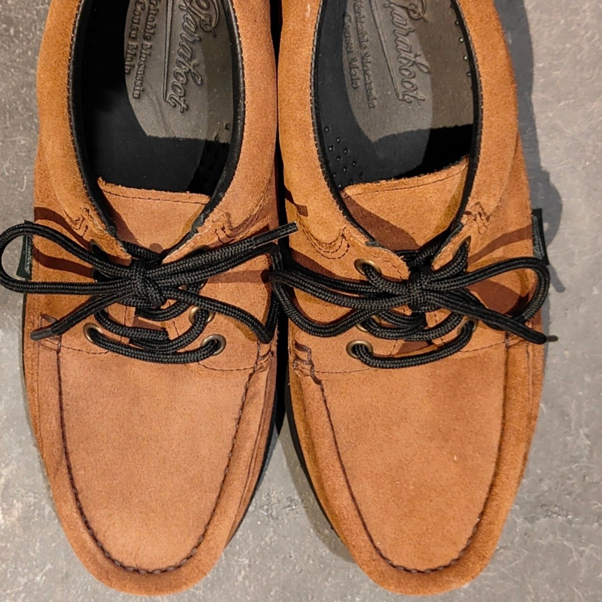 新品未使用【Paraboot】パラブーツ ティエール モカシン スエード