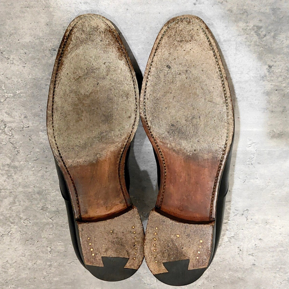 【CROCKETT&JONES】クロケット&ジョーンズ ケント ストレートチップ カーフ ブラック サイズUK6E