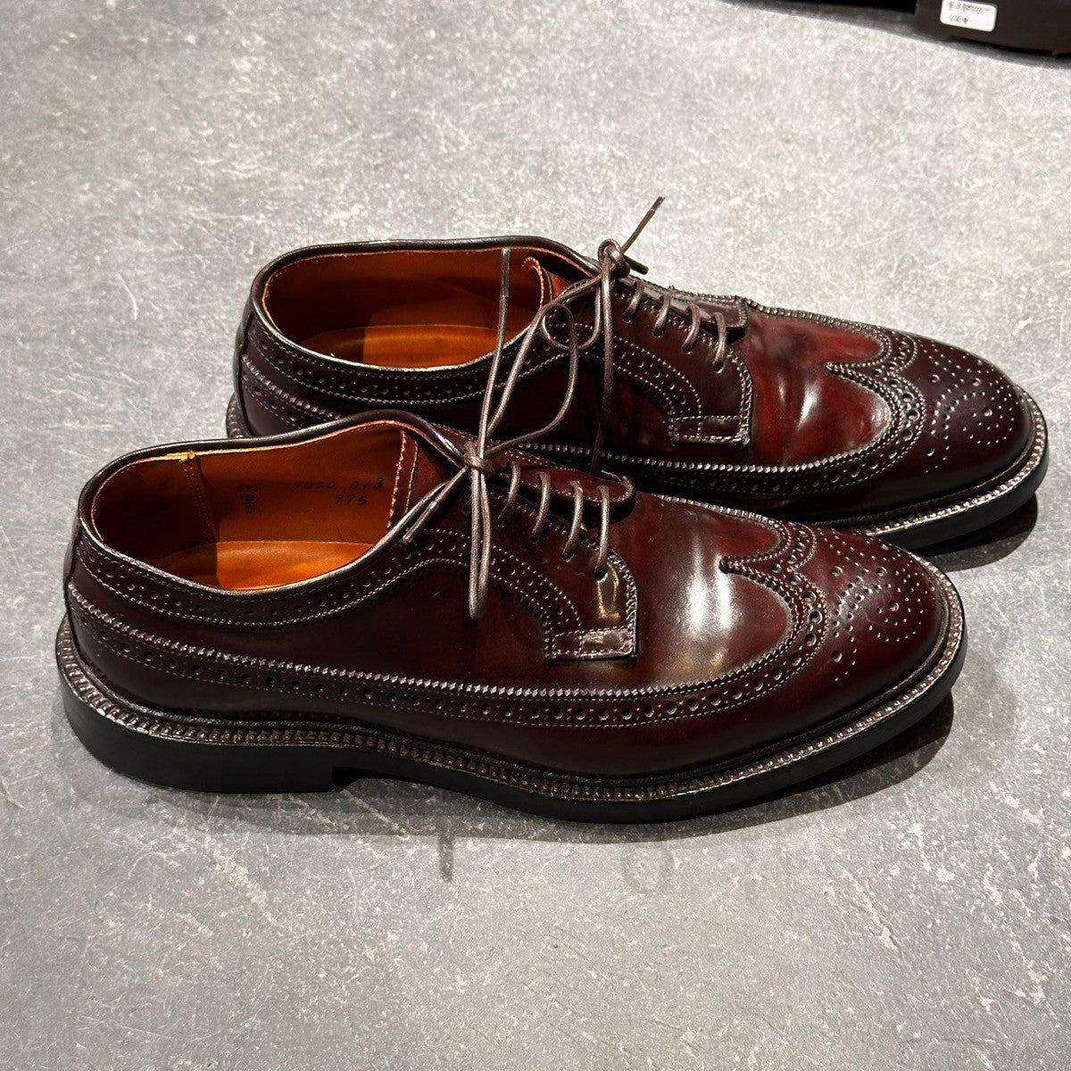 美品【ALDEN】オールデン 975 ユナイテッドアローズ別注 LWB コード