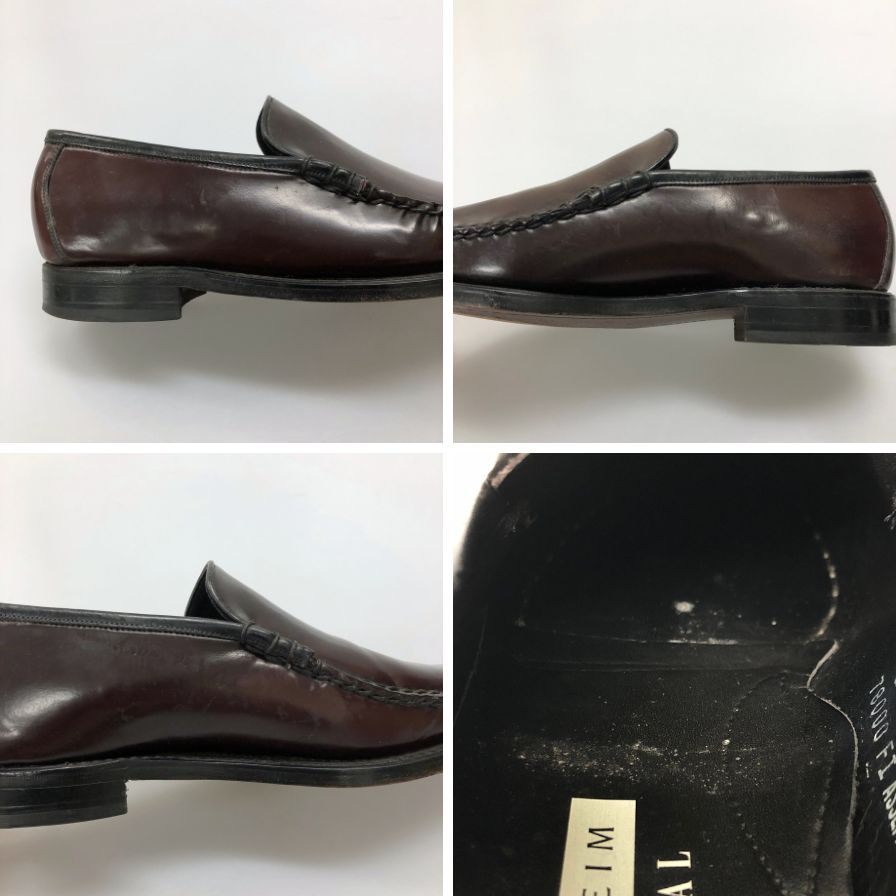 【FLORSHEIM】フローシャイム 78000 ローファー コードバン ブラウン（茶系） サイズ 8E ラスト
