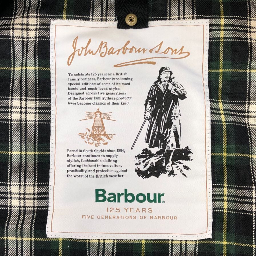 【Barbour】バブアー ジャケット  サイズ
