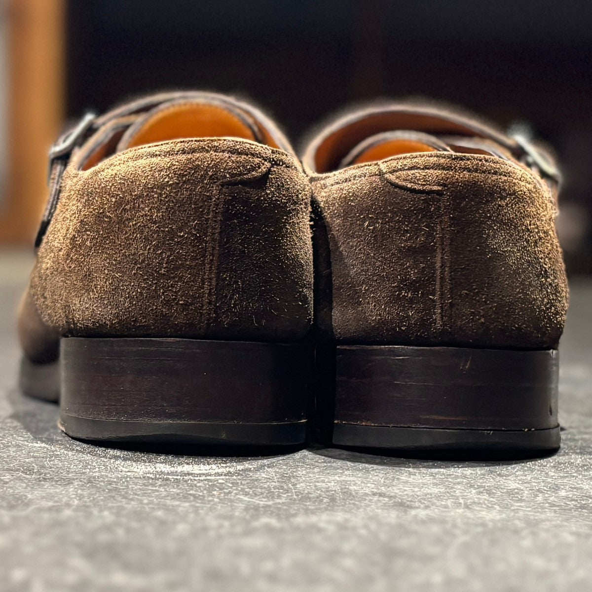 100％本物保証！ JOHN LOBB】ジョンロブ スエード ダブルモンク ウィリアム 靴