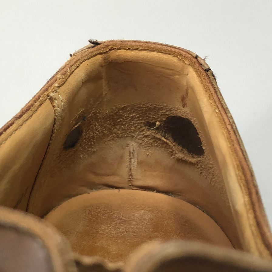 【Crockett & Jones】クロケット&ジョーンズ Fairford パンチドキャップトゥ ブラウン サイズUK6.5E