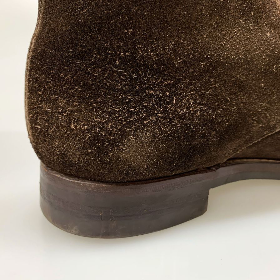 【Crockett & Jones】クロケット&ジョーンズ  ブーツ スエード ブラウン（茶系） サイズ 6.5E ラスト