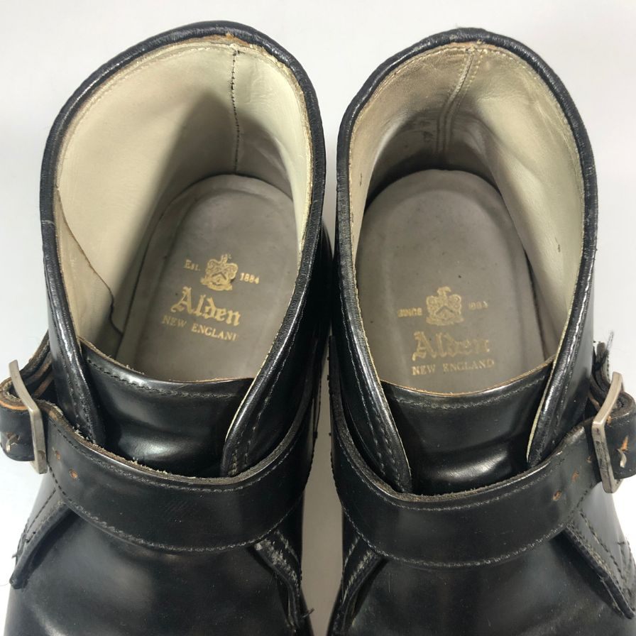 【Alden】オールデン 91810Y ジョージブーツ コードバン メンズ ブラック 7 Alden