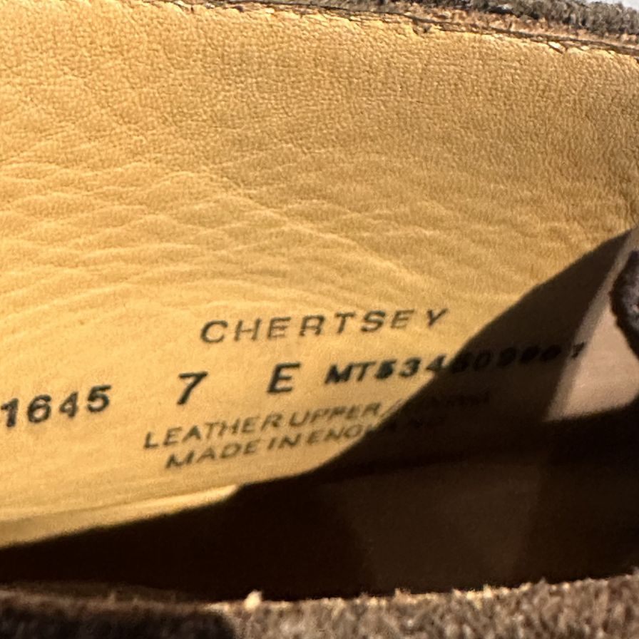 【CROCKETT&JONES】クロケットジョーンズ  ブーツ スエード ブラウン（茶系） サイズ UK7E ラスト
