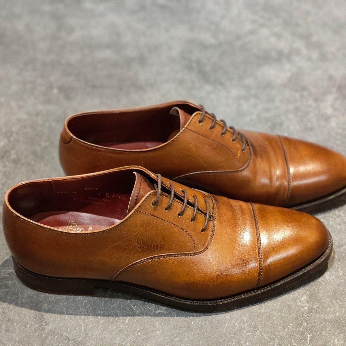 CROCKETT&JONES】クロケット＆ジョーンズ ケント ストレートチップ