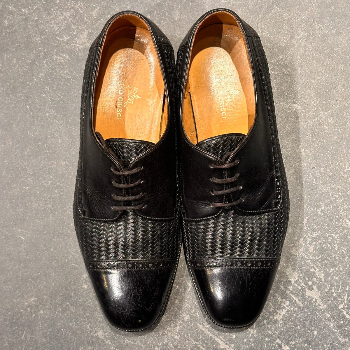 TANINO CRISCI】タニノクリスチー 131526 パンチドキャップトゥ