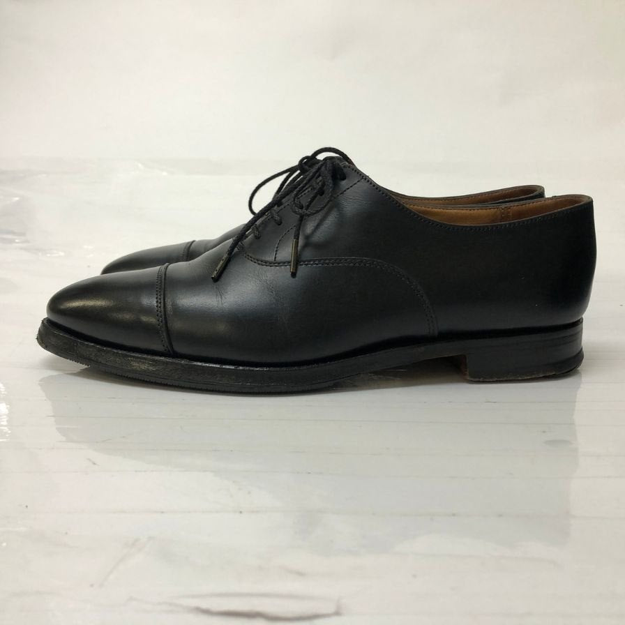 【CROCKETT&JONES】クロケット&ジョーンズ 27742A コノート ストレートチップ カーフ ブラック UK5.5 236ラスト CONNAUGHT