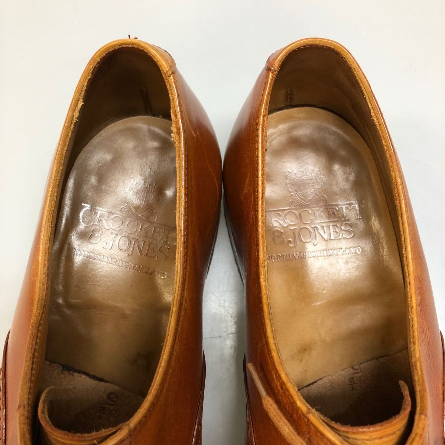 【オンライン限定】【CROCKETT&JONES】クロケット＆ジョーンズ エッジウェア 5247 X26993 メンズ サイズ 6ハーフ ブラウン EDGWARE