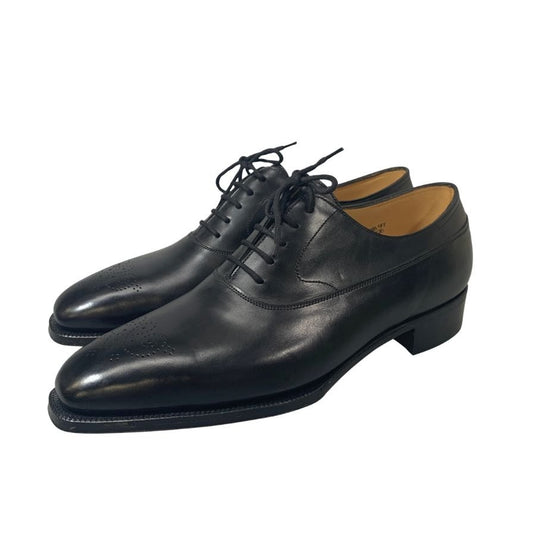 【JOHN LOBB】ジョンロブ レザーシューズ プレーントゥ イヤーモデル 1999 サイズ7E メンズ ブラック