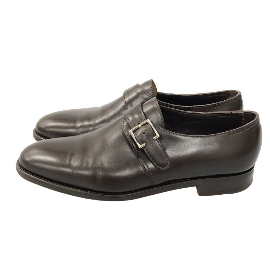 極美品【JOHN LOBB】ジョンロブ ケントン シングルモンク ブラウン