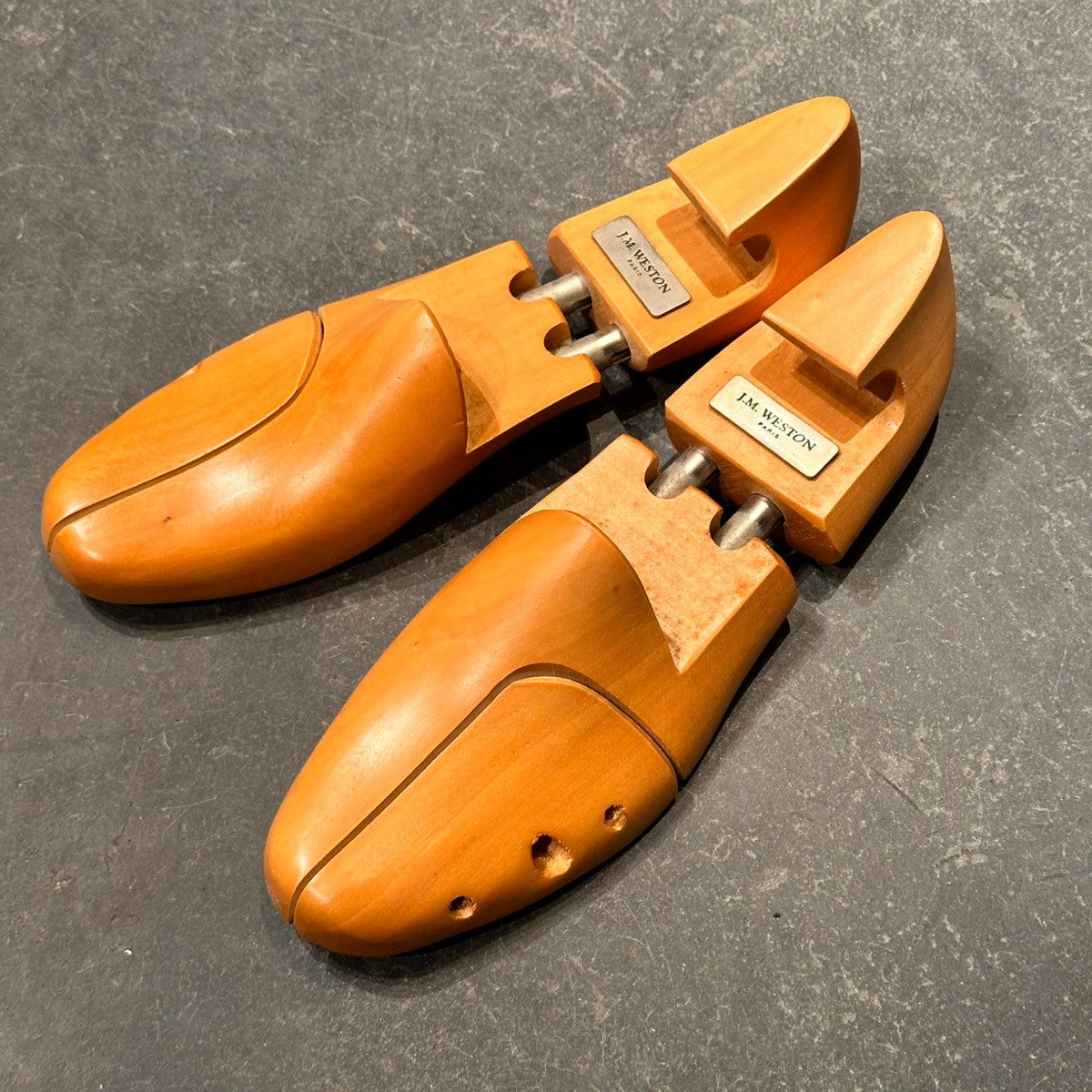 【J.M.WESTON】ジェイエムウエストン 180 シグニチャーローファー ボックスカーフ ネイビー サイズUK7D 41ラスト