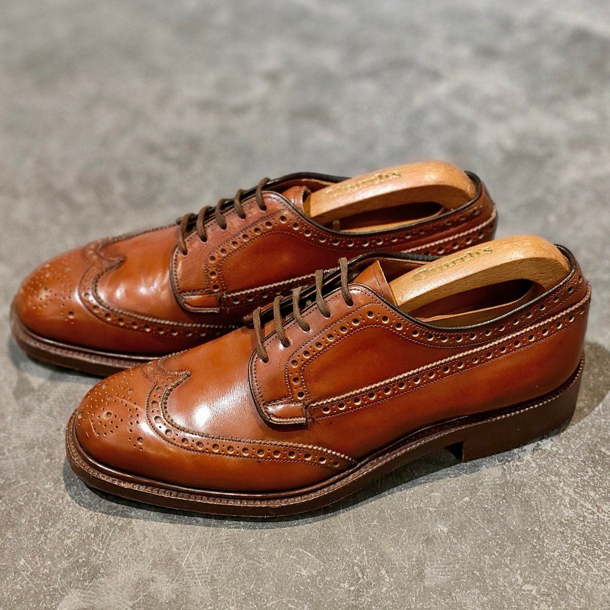 Church's】チャーチ 3都市 グラフトン ウイングチップ ブック