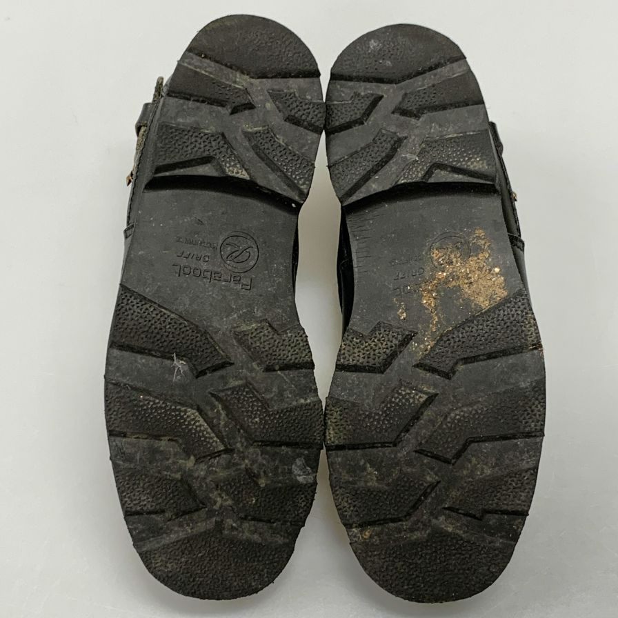 【Paraboot】パラブーツ  スリッポン レザー ブラック（黒） サイズ 5 ラスト
