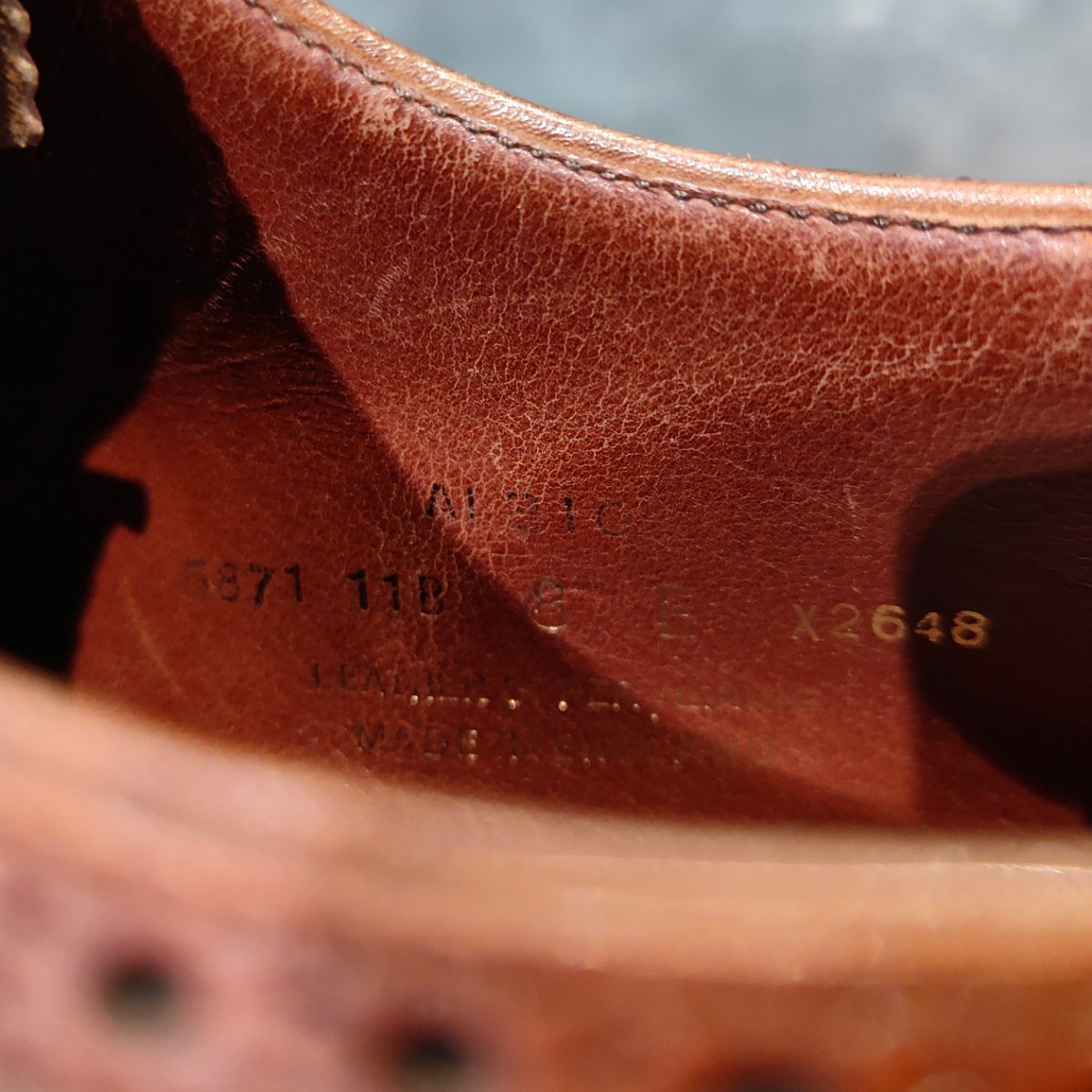 CROCKETT&JONES】クロケット＆ジョーンズ アルビオン セミブローグ