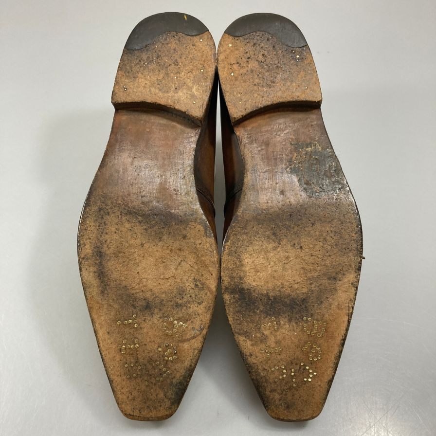 BERLUTI】ベルルッティ レザーシューズ スクエアトゥ メンズ サイズ6