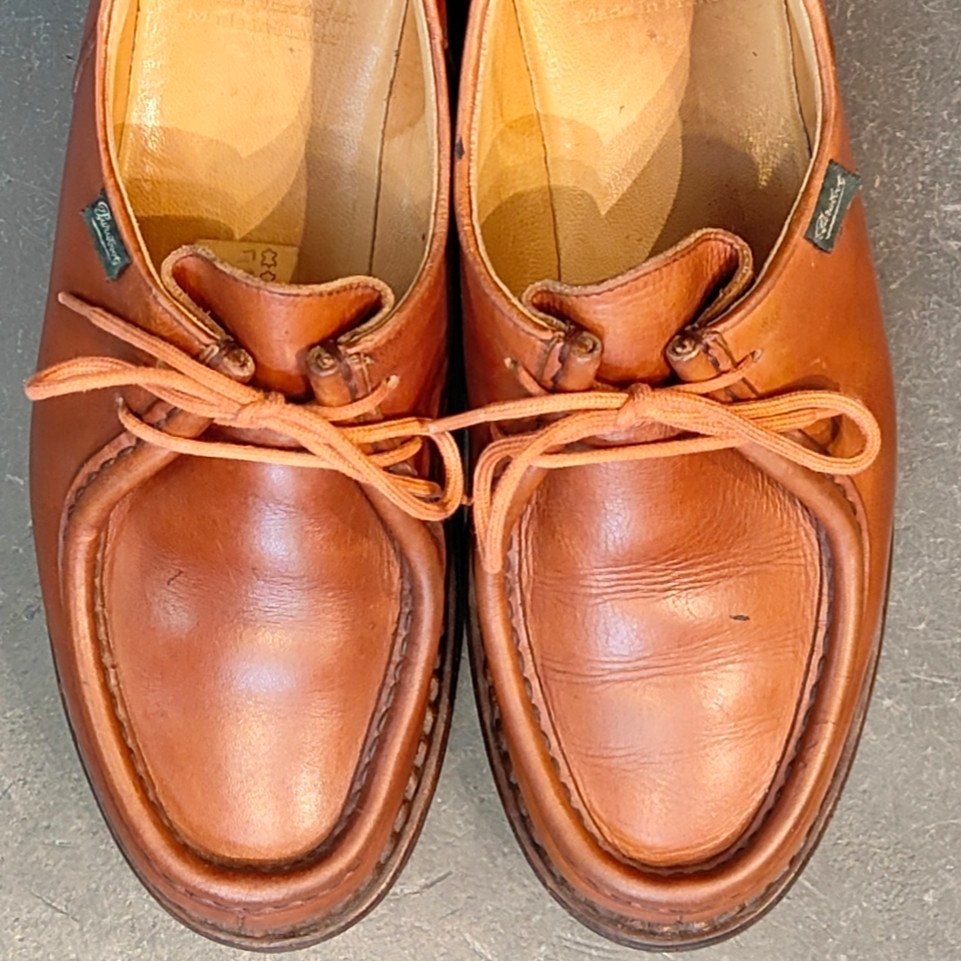 【Paraboot】パラブーツ ミカエル チロリアン リスレザー マロン サイズ41 参考定価￥94,600-