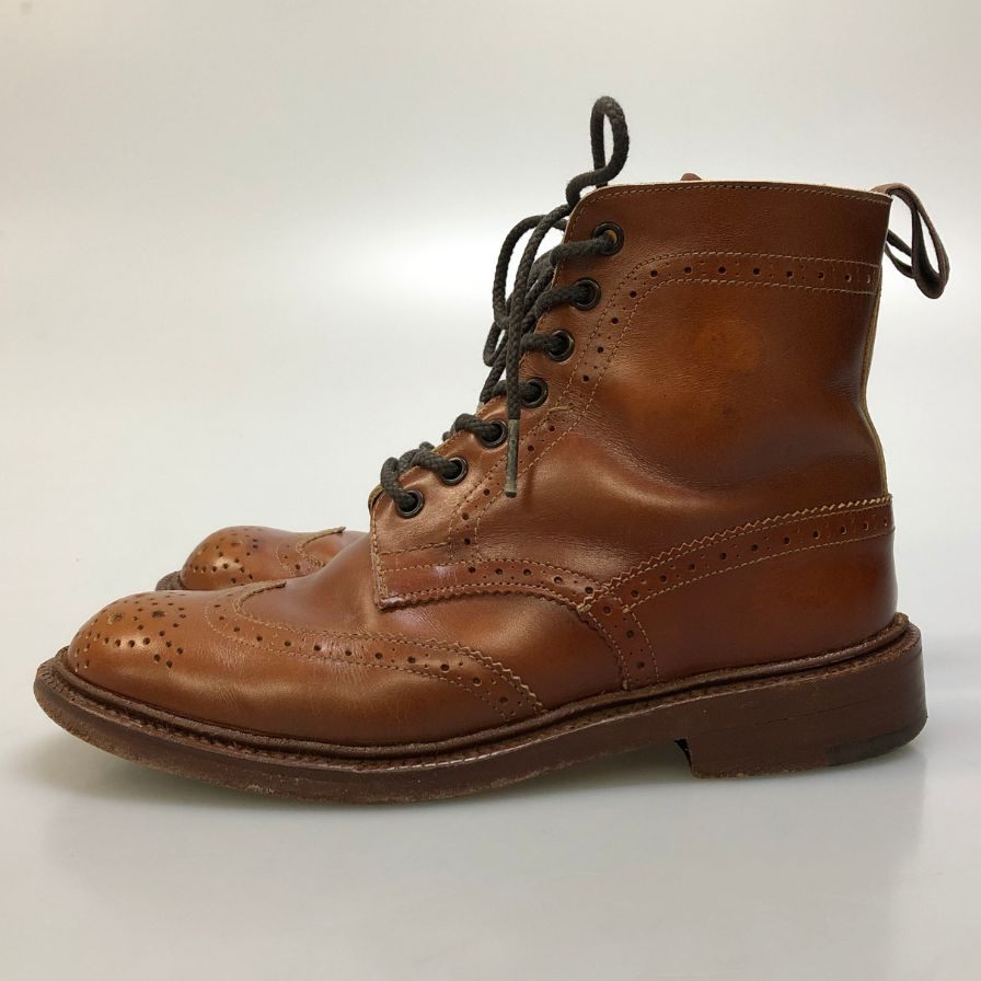 【Tricker’s】トリッカーズ カントリーブーツ モールトン ブラウン レディース UK3.5